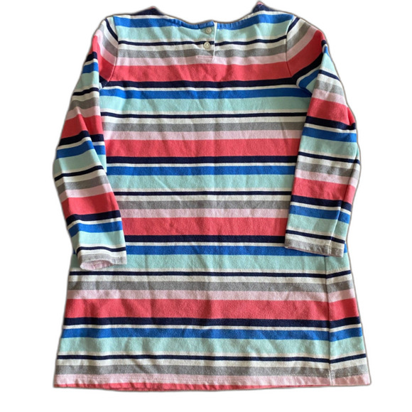 Gymboree Striped Sweatshirt Dress Girls' M(7-8) - Picture 2 of 11